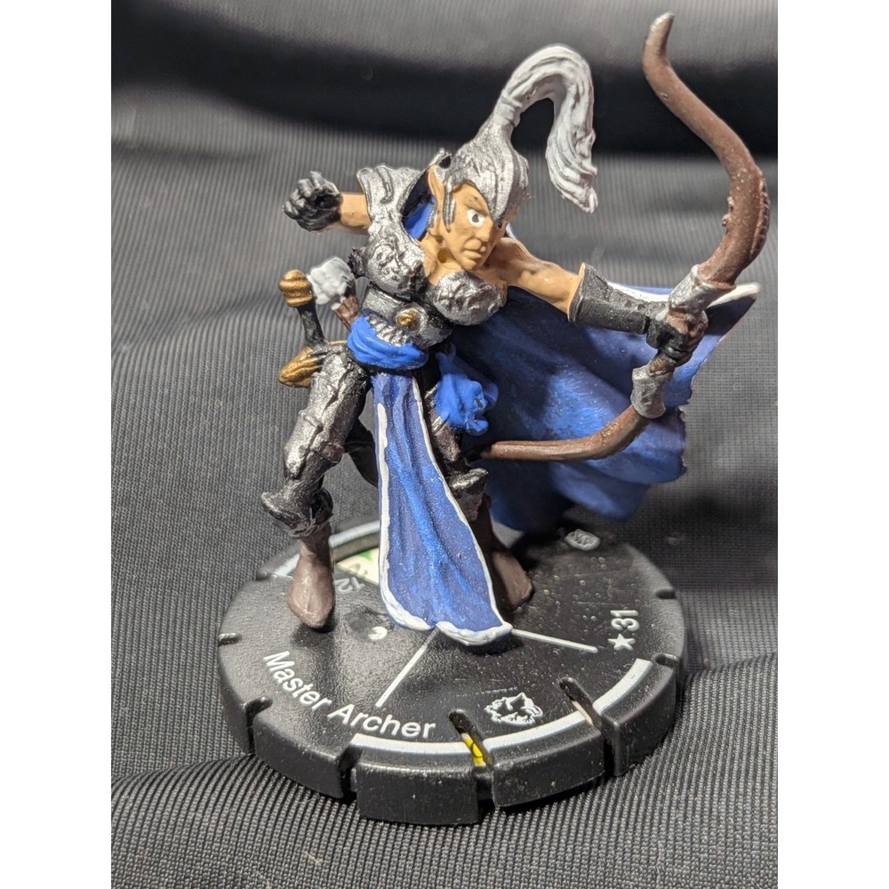Mage Knight Deep Elven Scout #064 WizKids 2003 3-Star Rare Mini Figure